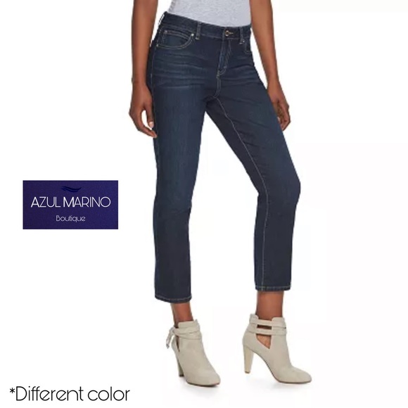 Jennifer Lopez Jeans Jennifer Lopez Womens Curvy Fit Capri Jeans Sz